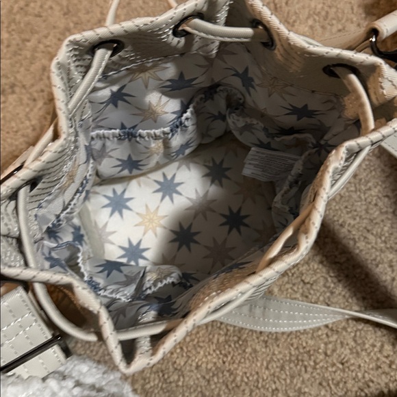 Lug Satin Luxe Drawstring Bucket Bag - Whirlybird - Picture 3 of 3